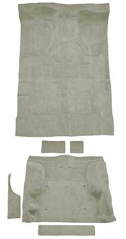 T1244693 1995-05 Blazer/Jimmy; Mid-Size/2-Door; Carpet Kit; Complete; Molded; Standard Backing; Cutpile; Antelope / Light Neutra