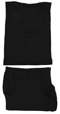 T1246501 1991-94 S10 Blazer/S15 Jimmy; 4-Door; Carpet Set; Passenger and Cargo Area; Molded; Standard Backing; Cutpile; Black