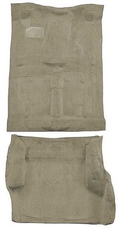 T1246567 1991-94 S10 Blazer/S15 Jimmy; 4-Door; Carpet Set; Passenger and Cargo Area; Molded; Standard Backing; Cutpile; Medium D
