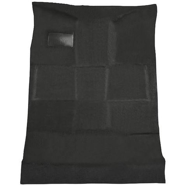 T1263696 2007-14 Silverado/Sierra Truck; Extra Cab; Carpet Kit; Complete; w/o Heel Pad; Molded; Standard Backing; Cutpile; Ebony