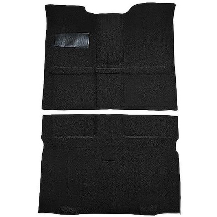 T1271801 1967-72 Chevrolet, GMC Suburban; 3-Door; Molded Passenger Area Carpet Kit; Loop; Standard Backing; Floor Shift; TH400; 