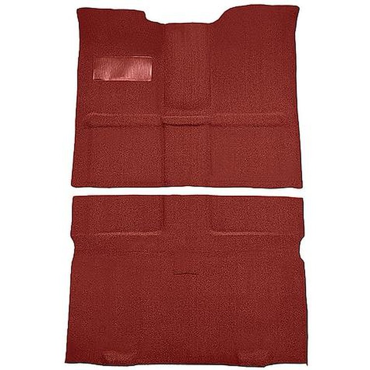 T1271802 1967-72 Chevrolet, GMC Suburban; 3-Door; Molded Passenger Area Carpet Kit; Loop; Standard Backing; Floor Shift; TH400;