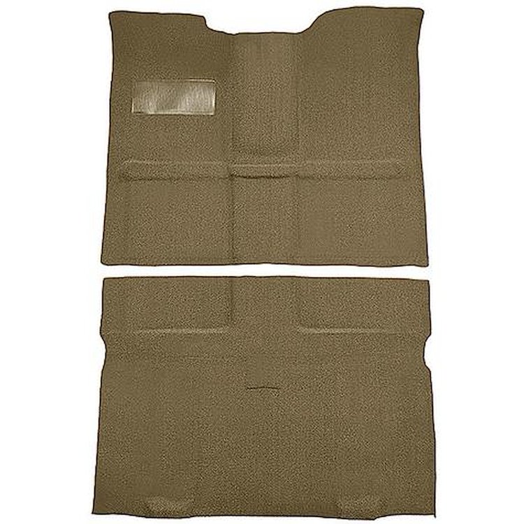T1271805 1967-72 Chevrolet, GMC Suburban; 3-Door; Molded Passenger Area Carpet Kit; Loop; Standard Backing; Floor Shift; TH400;