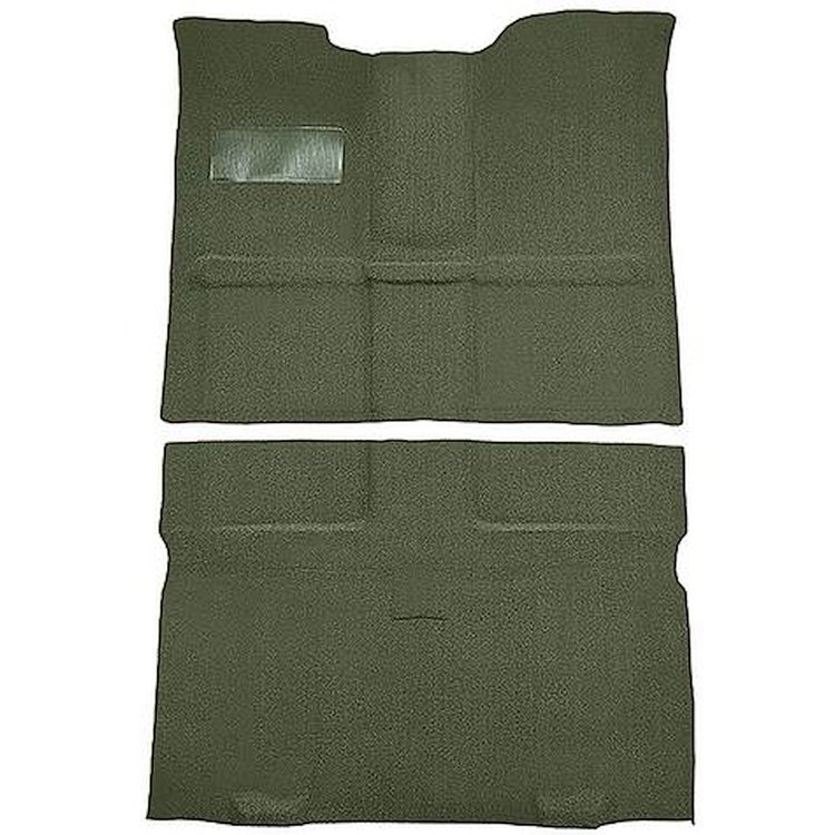 T1271814 1967-72 Chevrolet, GMC Suburban; 3-Door; Molded Passenger Area Carpet Kit; Loop; Standard Backing; Floor Shift; TH400;