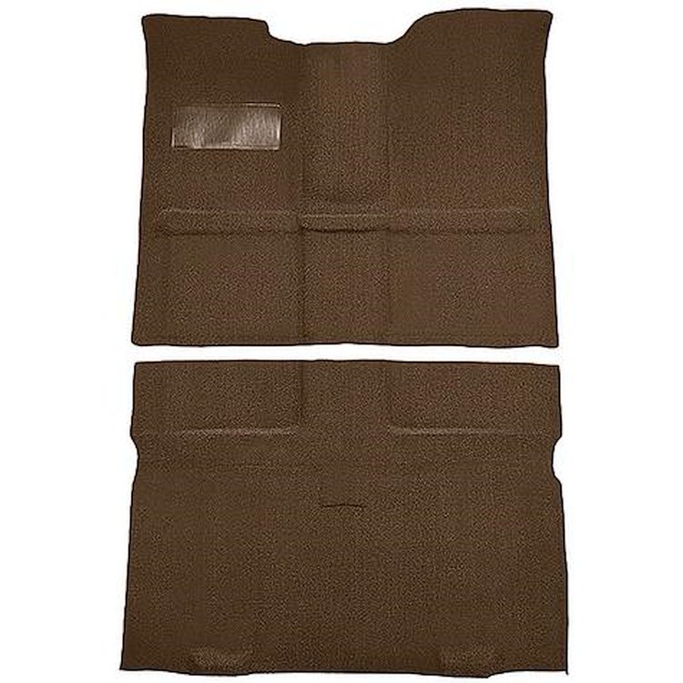 T1271818 1967-72 Chevrolet, GMC Suburban; 3-Door; Molded Passenger Area Carpet Kit; Loop; Standard Backing; Floor Shift; TH400; 
