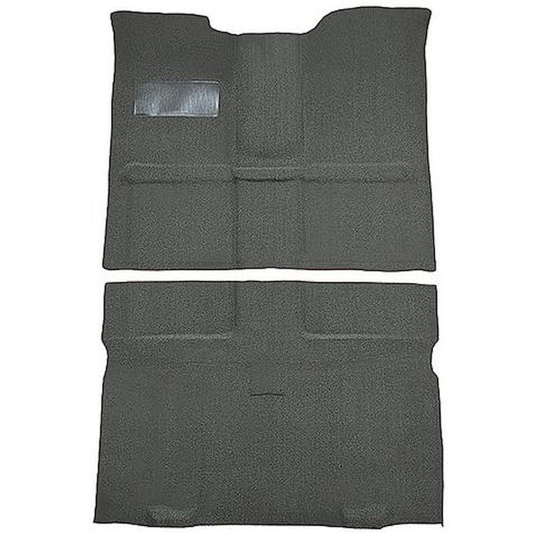 T1271835 1967-72 Chevrolet, GMC Suburban; 3-Door; Molded Passenger Area Carpet Kit; Loop; Standard Backing; Floor Shift; TH400;