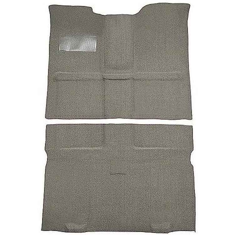 T1271844 1967-72 Chevrolet, GMC Suburban; 3-Door; Molded Passenger Area Carpet Kit; Loop; Standard Backing; Floor Shift; TH400;