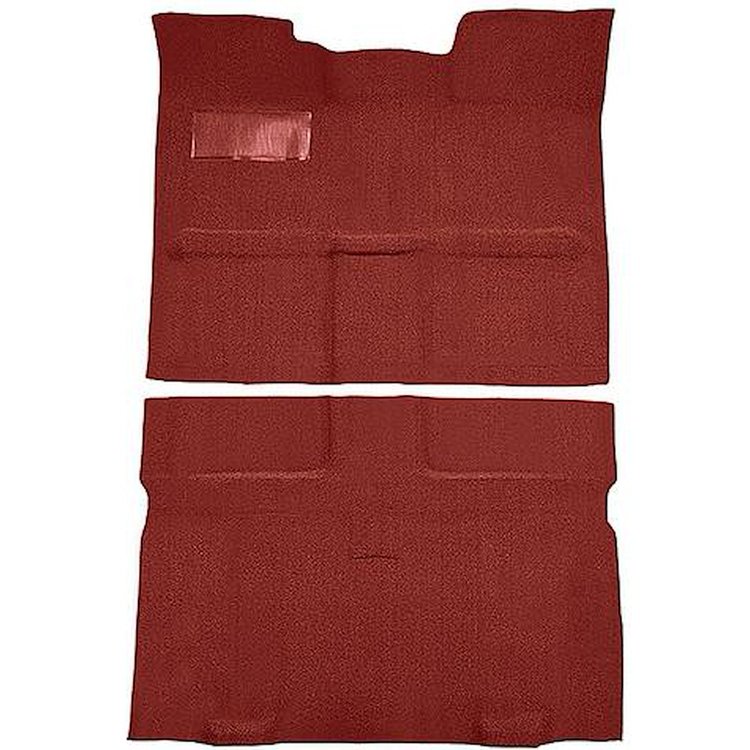 T1272002 1967-72 Chevrolet, GMC Suburban; 3-Door; Molded Passenger Area Carpet Kit; Loop; Standard Backing; Column Shift; Automa