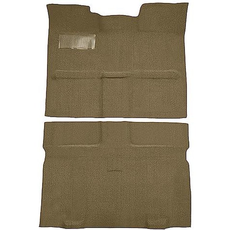 T1272005 1967-72 Chevrolet, GMC Suburban; 3-Door; Molded Passenger Area Carpet Kit; Loop; Standard Backing; Column Shift; Automa