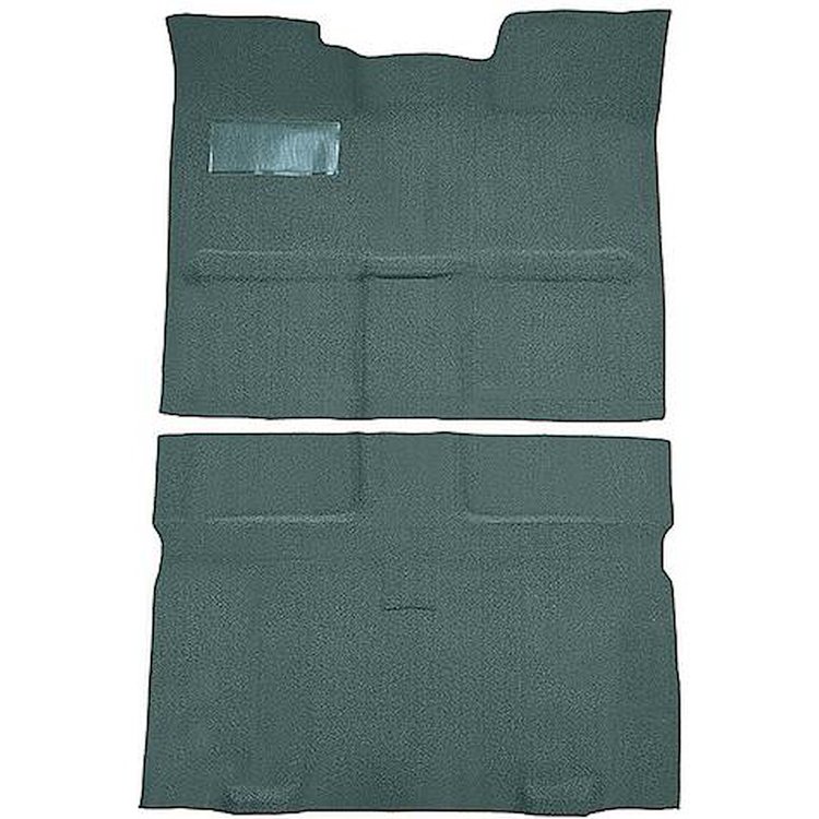 T1272006 1967-72 Chevrolet, GMC Suburban; 3-Door; Molded Passenger Area Carpet Kit; Loop; Standard Backing; Column Shift; Automa
