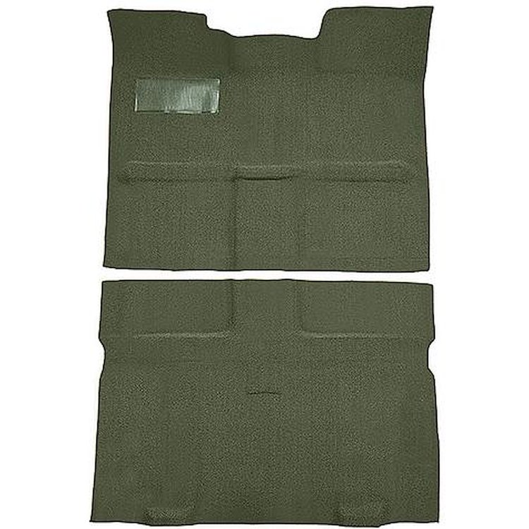 T1272014 1967-72 Chevrolet, GMC Suburban; 3-Door; Molded Passenger Area Carpet Kit; Loop; Standard Backing; Column Shift; Automa
