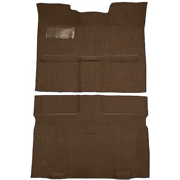 T1272018 1967-72 Chevrolet, GMC Suburban; 3-Door; Molded Passenger Area Carpet Kit; Loop; Standard Backing; Column Shift; Automa