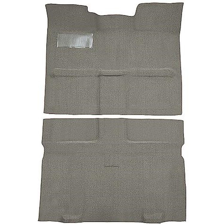 T1272044 1967-72 Chevrolet, GMC Suburban; 3-Door; Molded Passenger Area Carpet Kit; Loop; Standard Backing; Column Shift; Automa