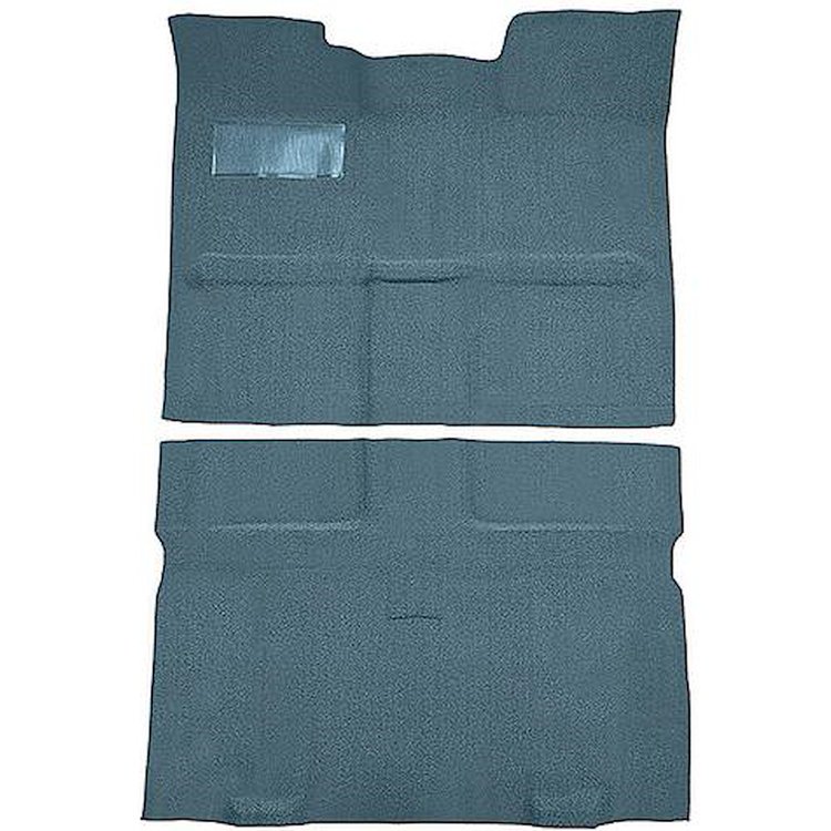 T1272084 1967-72 Chevrolet, GMC Suburban; 3-Door; Molded Passenger Area Carpet Kit; Loop; Standard Backing; Column Shift; Automa