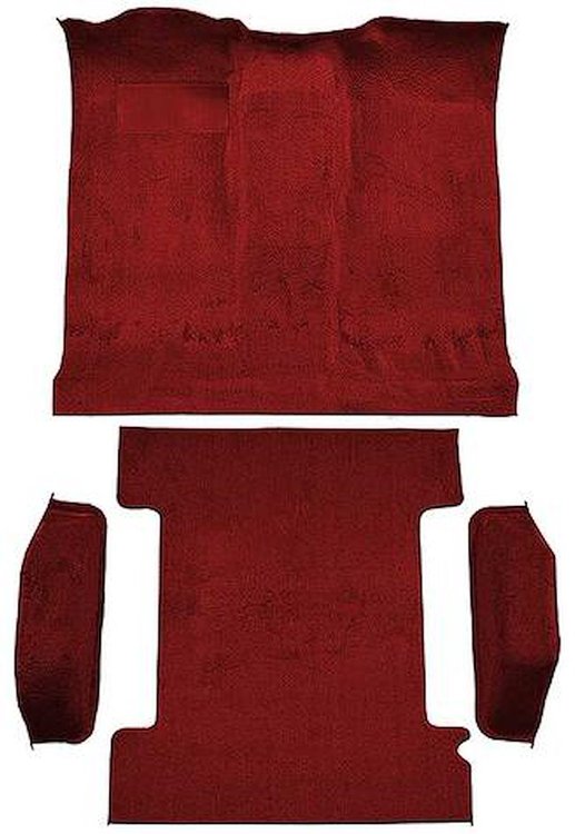 T1272121 1974-77 K5 Blazer/Jimmy; 2-Door; Molded Carpet Kit; Cut Pile; Standard Backing; Column & Floor Shift; Automatic or Manu
