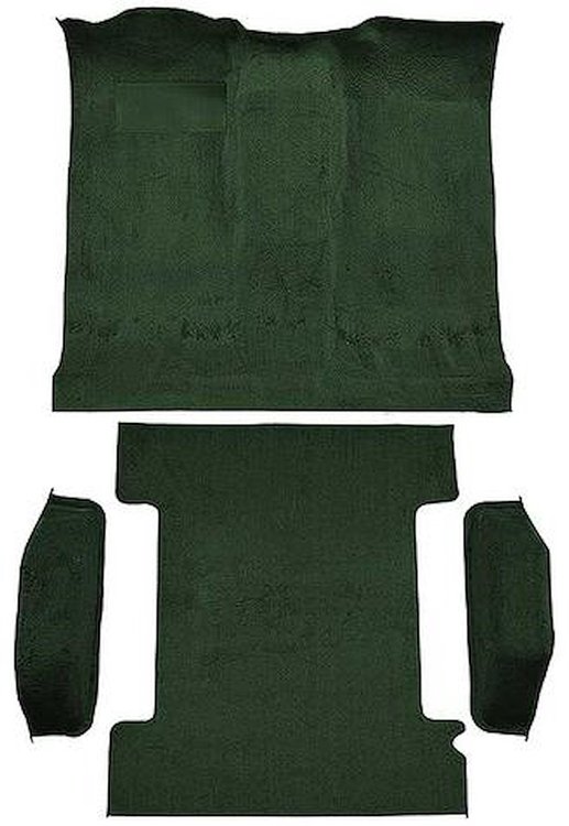 T1272213 1973-74 Blazer/Jimmy; 2-Door; Molded Carpet Kit; Loop; Standard Backing; Column & Floor Shift; Automatic or Manual; 2WD