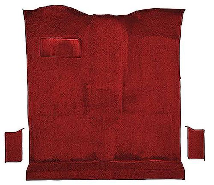T1272621 1978-80 K5 Blazer/Jimmy; 2-Door; Molded Passenger Area Carpet Kit; Cut Pile; Standard Backing; Column & Floor Shift; Au