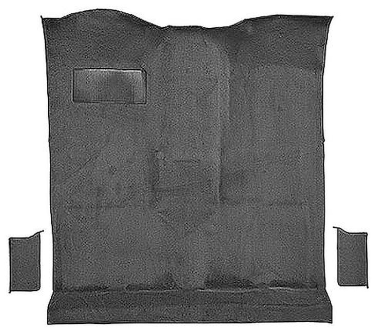 T1272647 1978-80 K5 Blazer/Jimmy; 2-Door; Molded Passenger Area Carpet Kit; Cut Pile; Standard Backing; Column & Floor Shift; Au