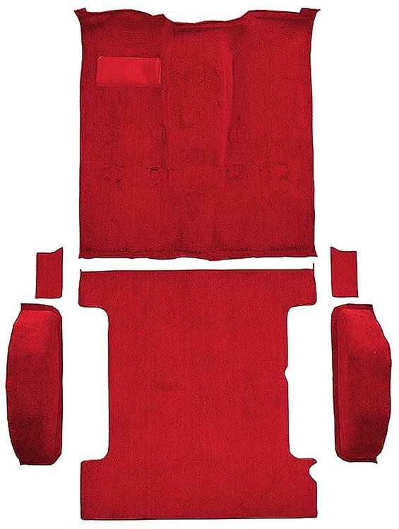 T1272777 Molded Carpet Kit 1981-91 K5 Blazer, Jimmy 2-Door
