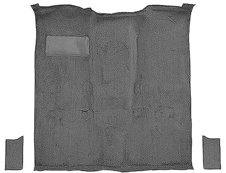 T1272856 1981-91 K5 Blazer/Jimmy; 2-Door; Molded Passenger Area Carpet Kit; Cut Pile; Standard Backing; Column & Floor Shift; Au