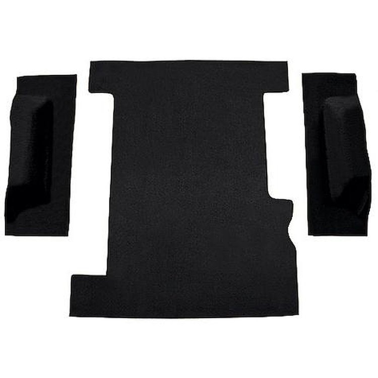 T1301801 1974-91 Chevrolet/GMC Suburban; Carpet Kit; Cargo Area; Molded; Cut Pile; Standard Backing; Black