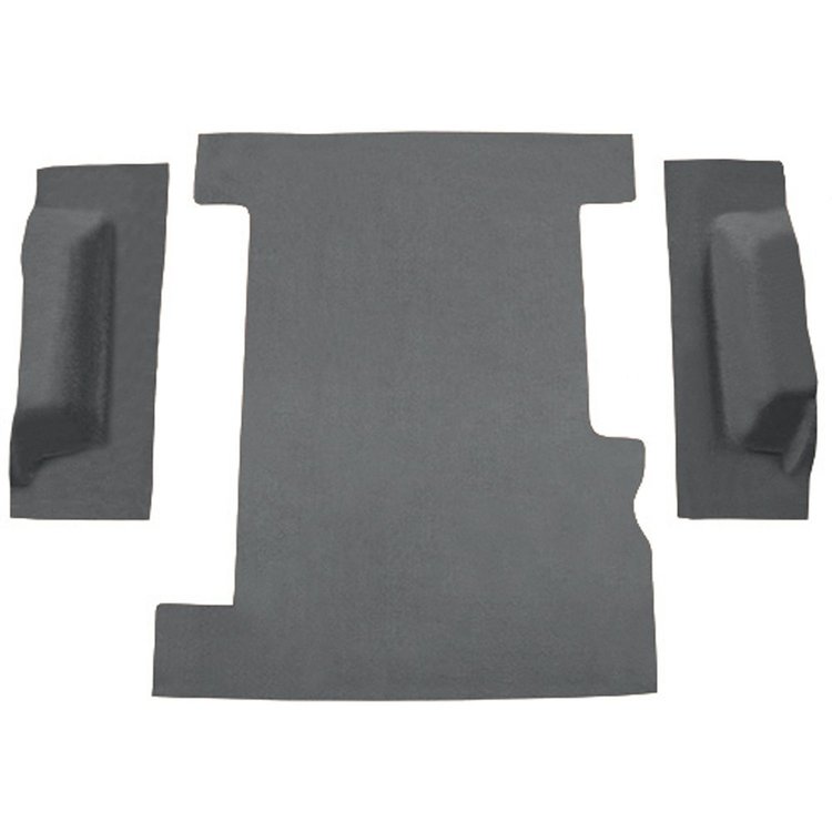 T1301847 1974-91 Chevrolet/GMC Suburban; Carpet Kit; Cargo Area; Molded; Cut Pile; Standard Backing; Dark Gray