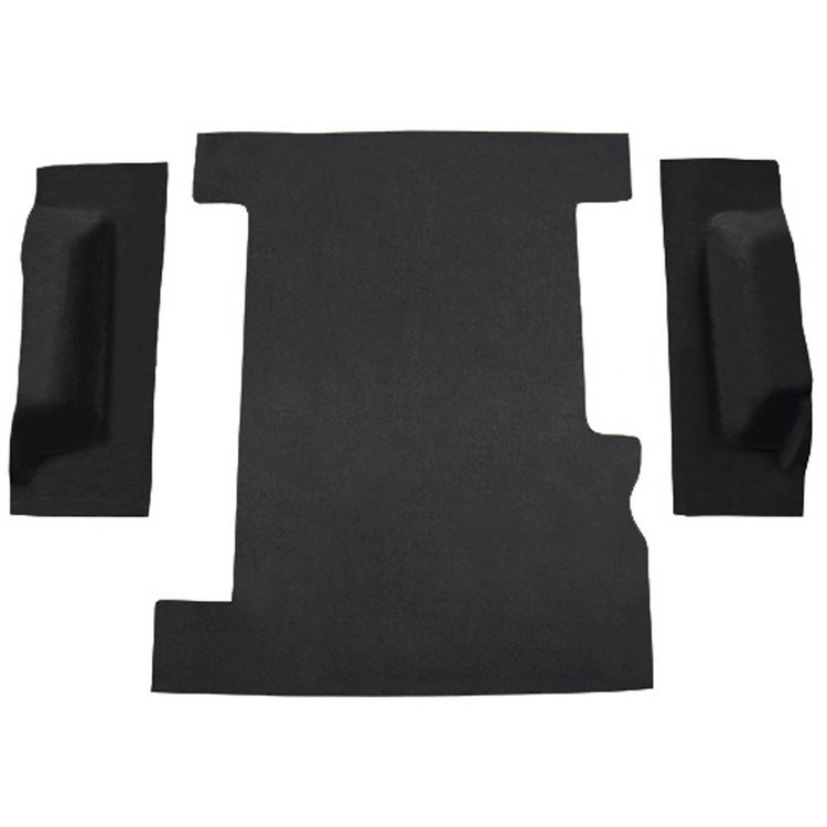 T1301857 1974-91 Chevrolet/GMC Suburban; Carpet Kit; Cargo Area; Molded; Cut Pile; Standard Backing; Charcoal