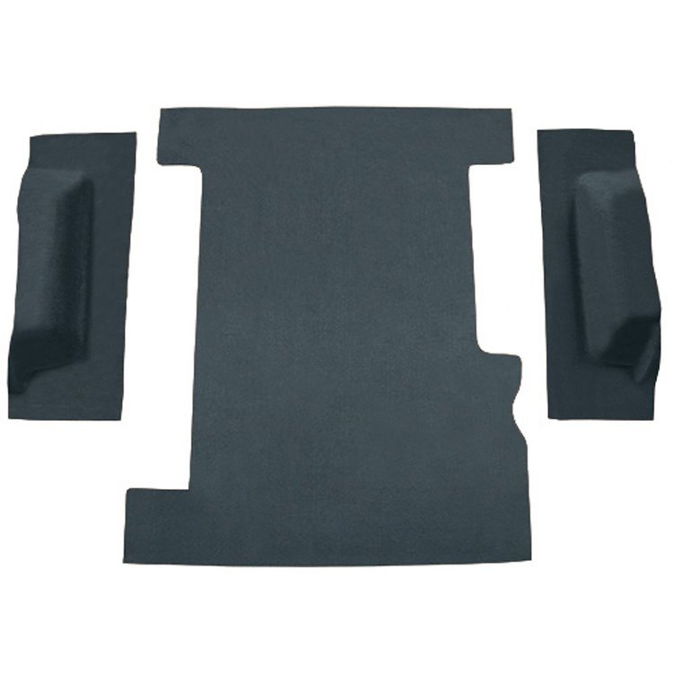 T1301876 1974-91 Chevrolet/GMC Suburban; Carpet Kit; Cargo Area; Molded; Cut Pile; Standard Backing; Blue