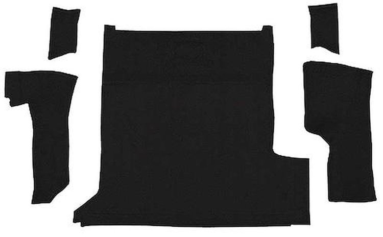 T1302001 1983-94 S10 Blazer/S15 Jimmy; 2-Door; Carpet Kit; Cargo Area; Molded; Cut Pile; Standard Backing; Black