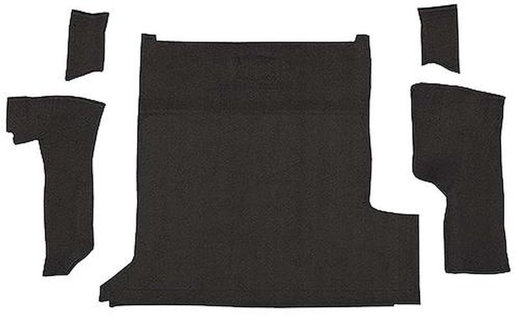 T1302057 1983-94 S10 Blazer/S15 Jimmy; 2-Door; Carpet Kit; Cargo Area; Molded; Cut Pile; Standard Backing; Charcoal