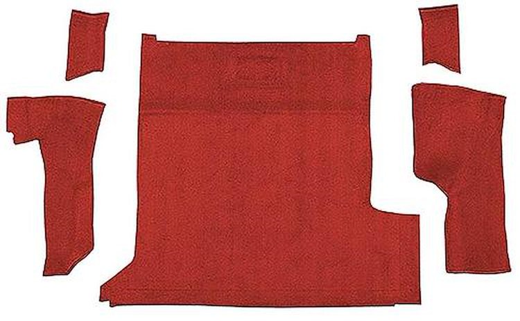 T1302058 1983-94 S10 Blazer/S15 Jimmy; 2-Door; Carpet Kit; Cargo Area; Molded; Cut Pile; Standard Backing; Maple Canyon