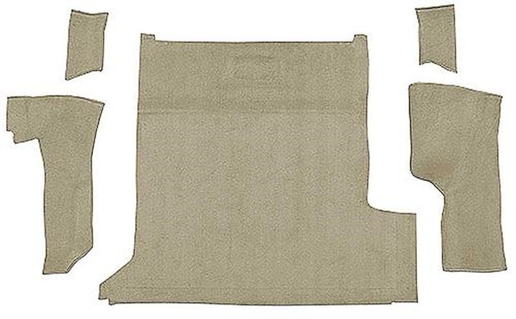 T1302067 1983-94 S10 Blazer/S15 Jimmy; 2-Door; Carpet Kit; Cargo Area; Molded; Cut Pile; Standard Backing; Medium Doeskin