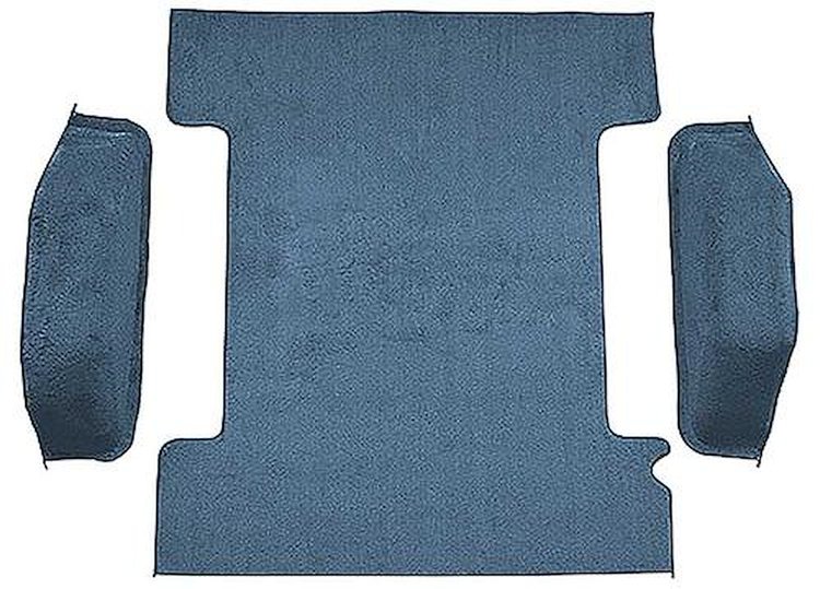 T1311403 1974-77 K5 Blazer/Jimmy; Carpet Kit; Cargo Area; Molded; Cut Pile; Standard Backing; Blue