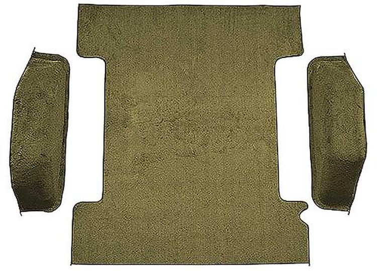 T1311437 1974-77 K5 Blazer/Jimmy; Carpet Kit; Cargo Area; Molded; Cut Pile; Standard Backing; Buckskin
