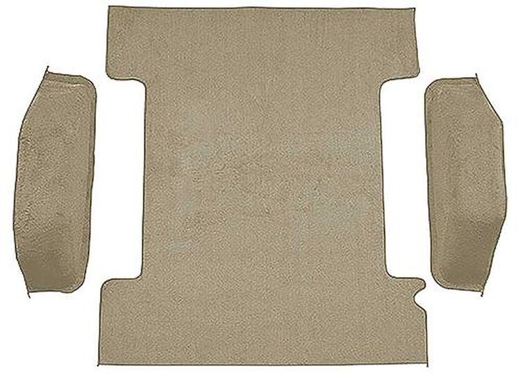 T1311452 1974-77 K5 Blazer/Jimmy; Carpet Kit; Cargo Area; Molded; Cut Pile; Standard Backing; Caramel