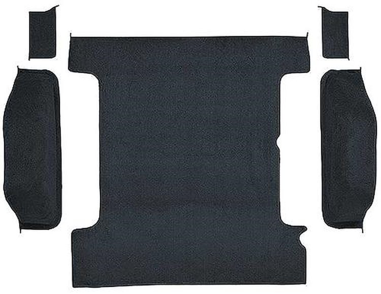 T1311676 1978-91 K5 Blazer/Jimmy; Carpet Set; Cargo Area; Molded; Cut Pile; Standard Backing; Blue