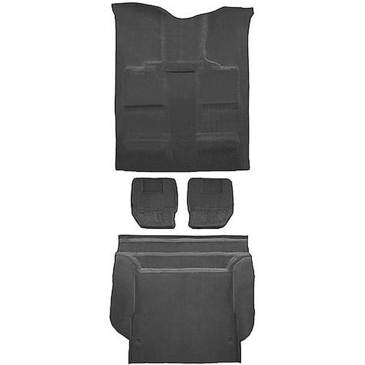 T1313101 2007-10 Tahoe/Yukon; 4-Door w/ 2nd Row Bucket Seat; Carpet Kit; Complete; w/ Mount Cover; Molded; Standard Backing; Cut