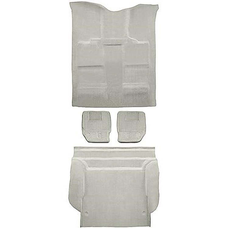 T1313192 2007-10 Tahoe/Yukon; 4-Door w/ 2nd Row Bucket Seat; Carpet Kit; Complete; w/ Mount Cover; Molded; Standard Backing; Cut