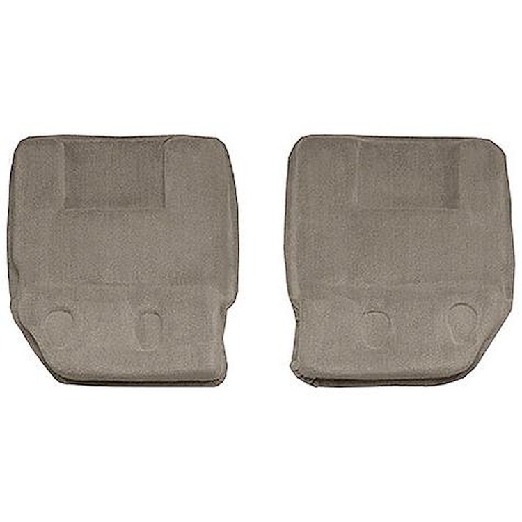 T1385227 2007-10 Tahoe/Yukon w/2nd Row, Carpet; Bucket Seat Mount Cover,; Cutpile, Gray