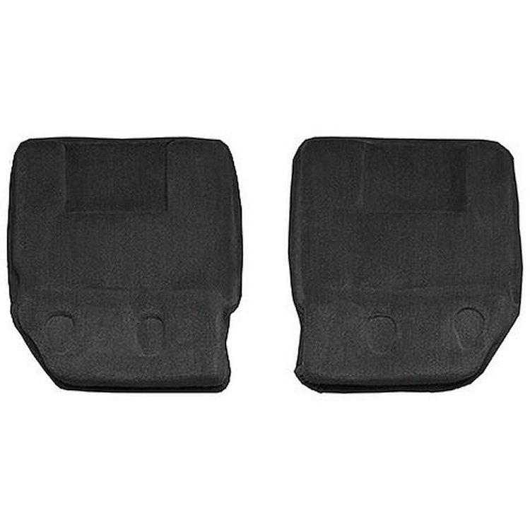 T1385296 2007-10 Tahoe/Yukon w/2nd Row, Carpet; Bucket Seat Mount Cover,; Cutpile, Ebony