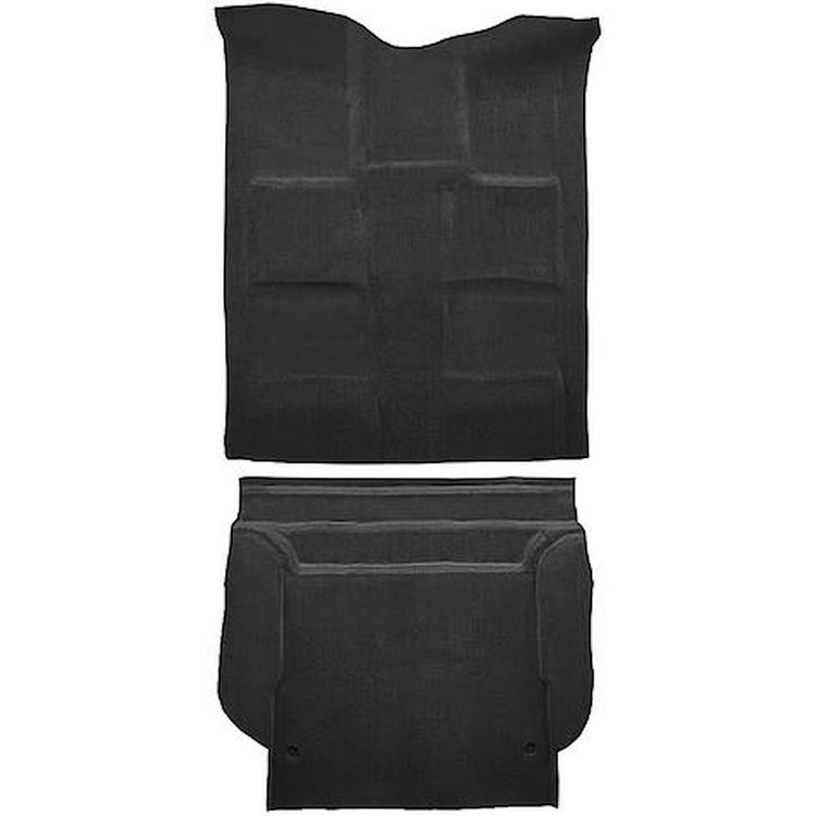 T1385901 2007-14 Tahoe/Yukon; 4-Door; Carpet Kit; Passenger and Cargo Area; w/o Heel Pad; Molded; Cut Pile; Standard Backing; Bl