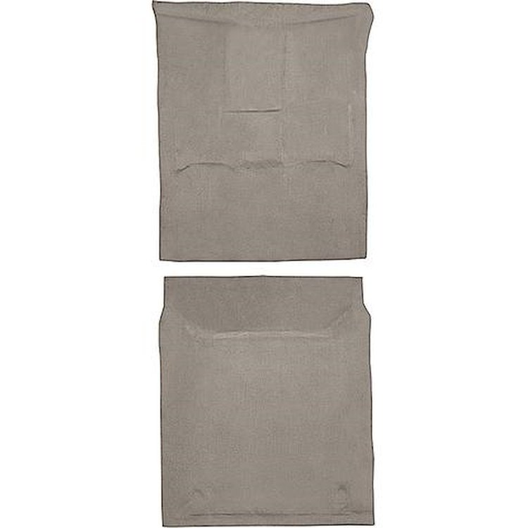 T1386227 2007-14 Suburban/Yukon XL; Carpet Kit; Passenger and Cargo Area; w/o Heel Pad; Molded; Cut Pile; Standard Backing; Gray