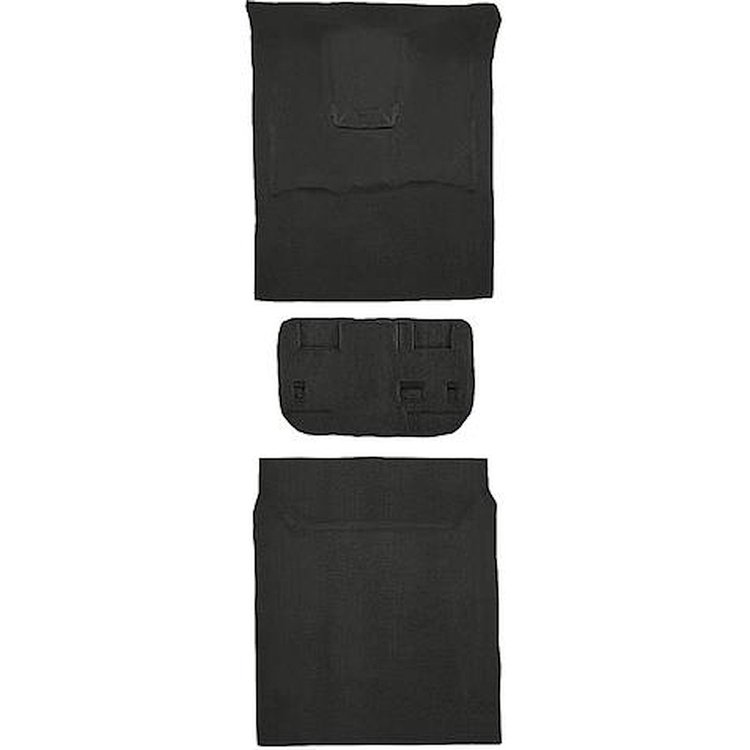 T1393196 2007-09 Suburban/Yukon XL; 4-Door w/ 2nd Row 60/40 Seat; Carpet Kit Mount Cover; Complete; w/o Heel Pad; Molded; Standa