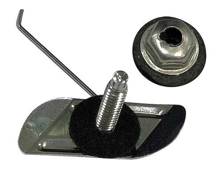 T1461 1962-66 Chevrolet, GMC Pickup Truck; Side Molding Clip; with Nut and Seal; Upper; Short or Long Bed; OE-Style