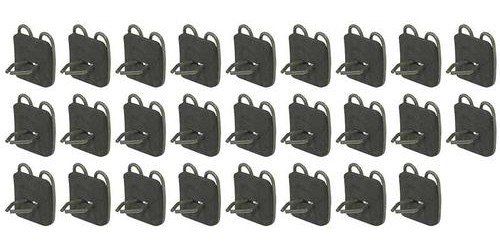 T1473 1962-66 Chevrolet / GMC Truck; Upper Bed Molding Clips; Long Bed; OE-Style; 26-Pieces