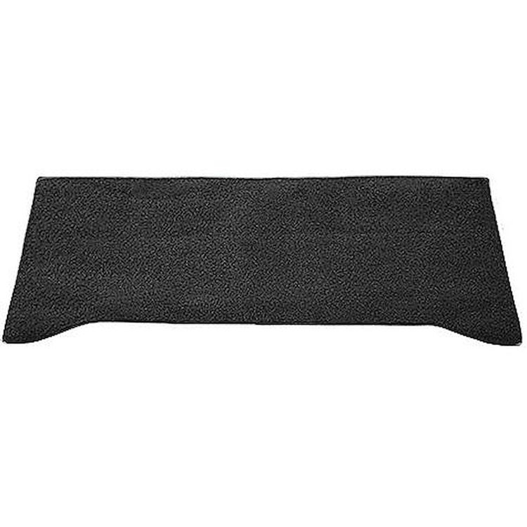 T1532057 1960-66 Chevrolet/GMC Truck; Rear Cab Wall Carpet; Loop; Charcoal