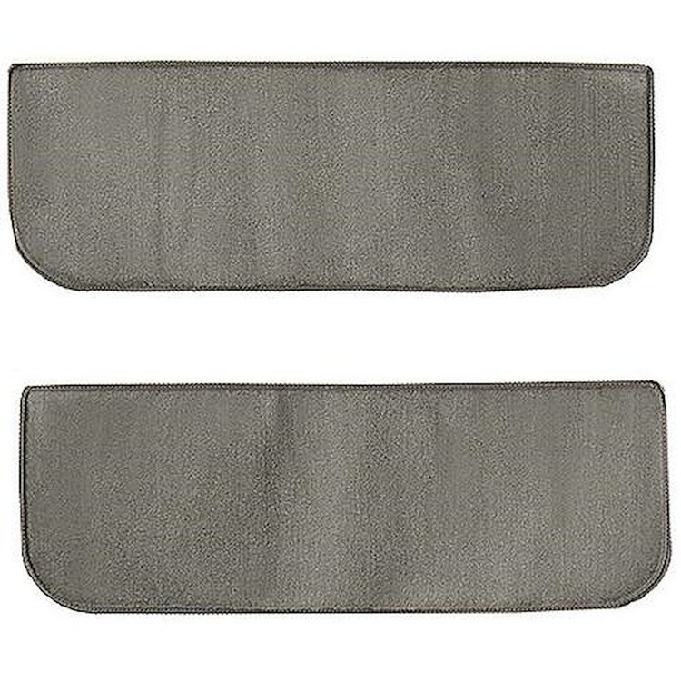 T1532144 1960-66 Chevrolet/GMC Truck; Carpet Door Panel Inserts; w/o Cardboard Backing; 2-Piece; Loop; Fawn Sandalwood