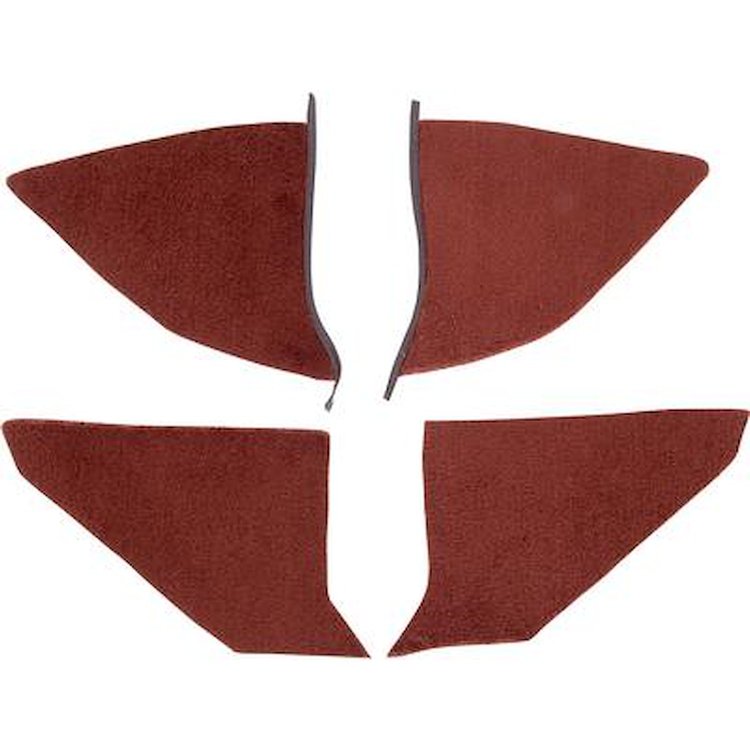 T1549158 1974-91 Chevrolet/GMC Truck; Carpet Kick Panel Inserts; w/o Cardboard Backing; Cutpile; Maple / Canyon