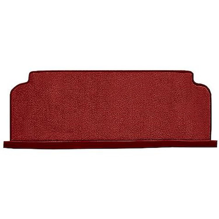 T1550621 1983-93 S10 Blazer/S15 Jimmy, 1-Piece Fold Down Carpet;,; Cutpile, Oxblood