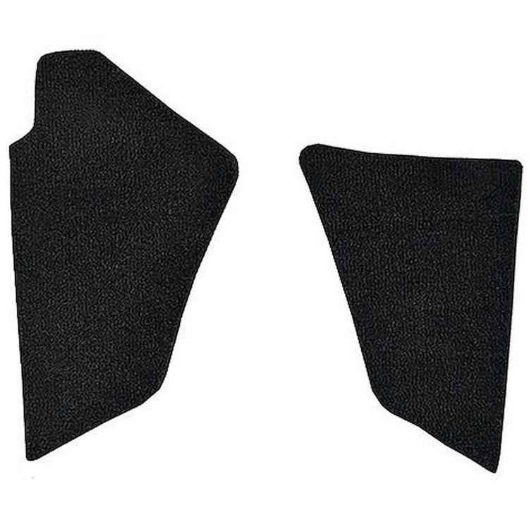 T1551601 1988-99 Chevrolet/GMC Truck; Carpet Kick Panel Inserts; w/o Cardboard Backing; Cutpile; Black